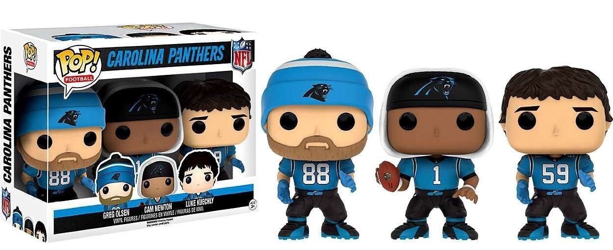 Image for Panthers 3-pack Carolina - Funko