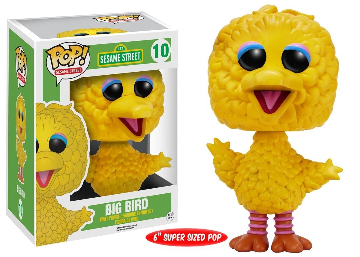 Image for Big Bird Super Sized 6" - Funko