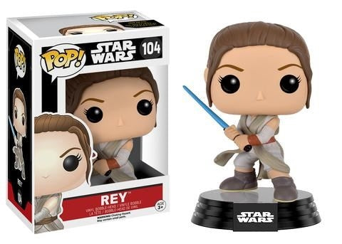 Image for Star Wars: Rey (with Lightsaber) (Bobble-Head) - Funko