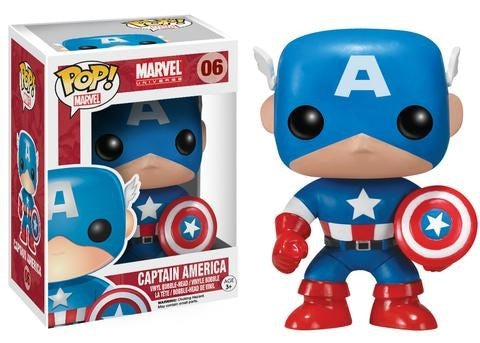 Image for Captain America (Bobble-Head) - Funko