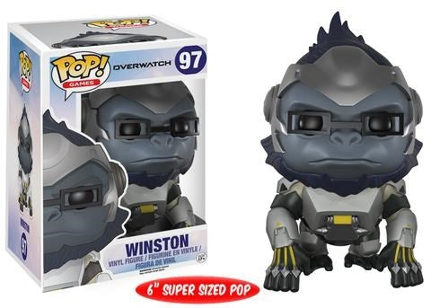 Image for Overwatch: Winston Super Sized 6" - Funko