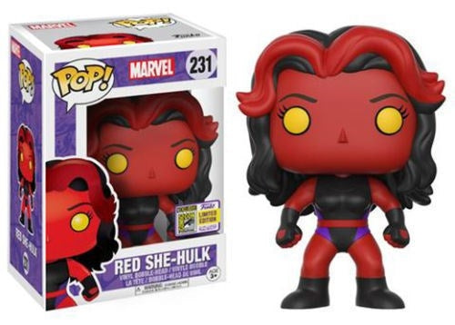 Image for Marvel: Red She-Hulk (Bobble-Head) (Limited Edition) (SDCC 2017 Exclusive) - Funko