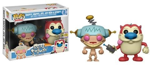 Image for Ren and Stimpy: Happy, Happy, Joy, Joy 2-pack (Limited Edition) (SDCC 2017 Exclusive) - Funko