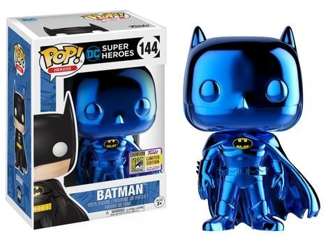 Image for Batman: Blue Chrome Batman (Toy Tokyo) (Metallic) (Limited Edition) (SDCC 2017 Exclusive) - Funko