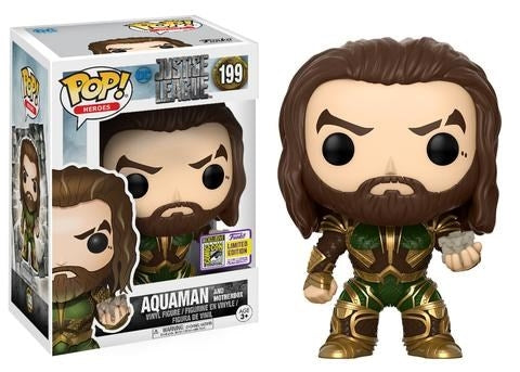 Image for Justice League (2017): Aquaman with Motherbox (Limited Edition) (SDCC 2017 Exclusive) - Funko
