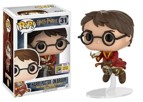 Image for Harry Potter: Harry on Broom (Limited Edition) (SDCC 2017 Exclusive) - Funko