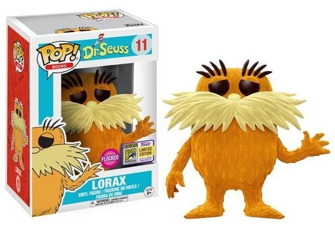 Image for Dr. Seuss: Lorax (Flocked) (Limited Edition) (SDCC 2017 Exclusive) - Funko