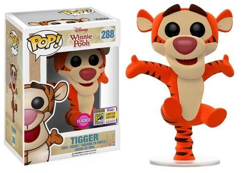 Image for Disney: Winnie the Pooh - Bouncing Tigger (Flocked) (Limited Edition) (SDCC 2017 Exclusive) - Funko