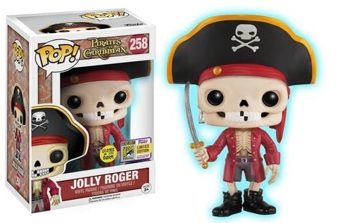 Image for Disney: Disneyland Resort - Jolly Roger (Glow in the Dark) (Limited Edition) (SDCC 2017 Exclusive) - Funko