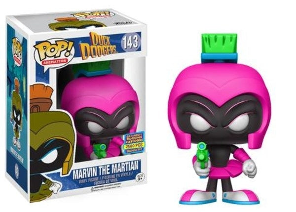 Image for Duck Dodgers: Marvin the Martian (Neon Magenta) (Limited Edition) (SDCC 2017 Exclusive) - Funko