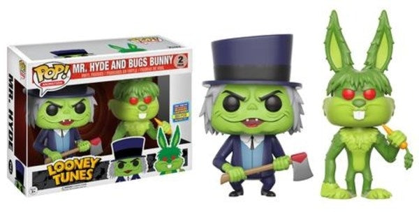 Image for Looney Tunes: Mr. Hyde and Bugs Bunny 2-pack (Limited Edition) (SDCC 2017 Exclusive) - Funko