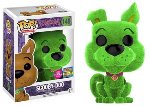 Image for Scooby Doo!: Scooby-Doo (Lime) (Limited Edition) (Flocked) (SDCC 2017 Exclusive) - Funko
