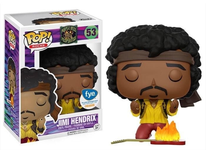 Image for Jimi Hendrix (Monterey - Burning Guitar) (FYE Exclusive) - Funko