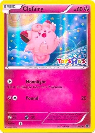 Image for Clefairy - 50/83 (Toys R Us Promo) (050/083) (MCAP) - Pokemon