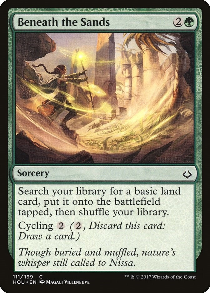 Image for Beneath the Sands (111) (Hour of Devastation) - Magic: The Gathering