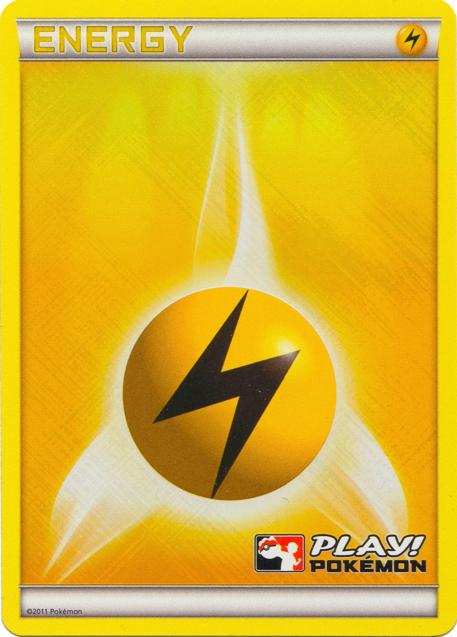 Image for Lightning Energy (2011 Play! Pokemon) (PR) - Pokemon