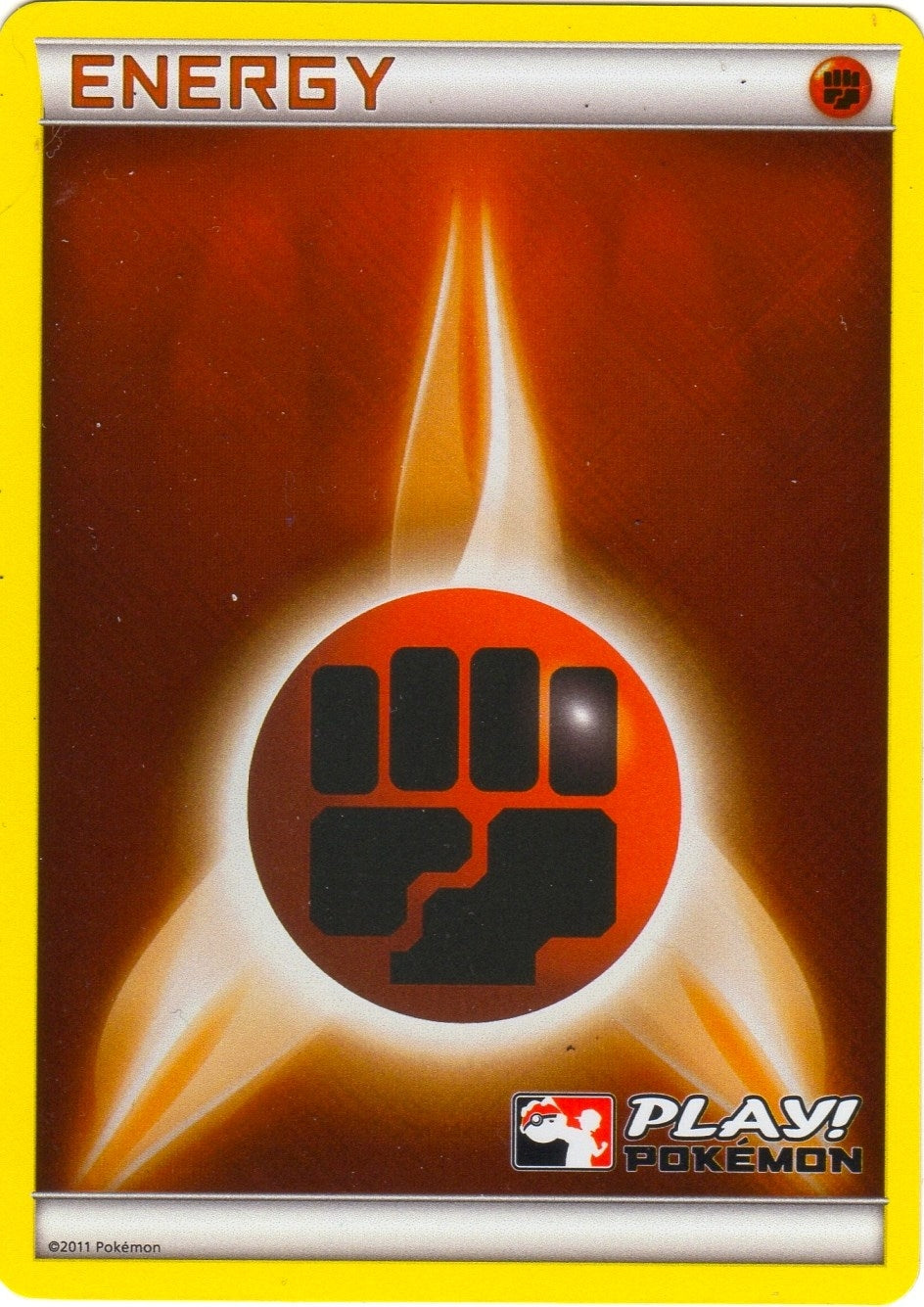 Image for Fighting Energy (2011 Play! Pokemon) (PR) - Pokemon