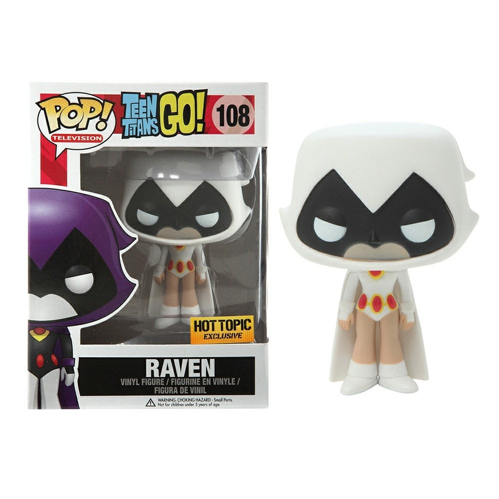 Image for Teen Titans Go!: Raven (White) (Hot Topic Exclusive) - Funko