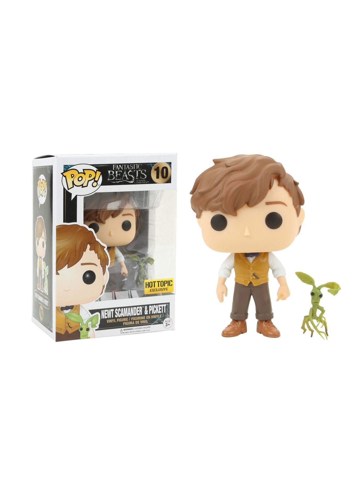 Image for Fantastic Beasts and Where to Find Them: Newt Scamander & Pickett (Hot Topic Exclusive) - Funko