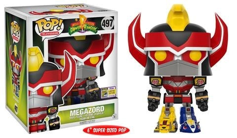 Image for Mighty Morphin Power Rangers: Megazord Super Sized 6" (Limited Edition) (SDCC 2017 Exclusive) - Funko