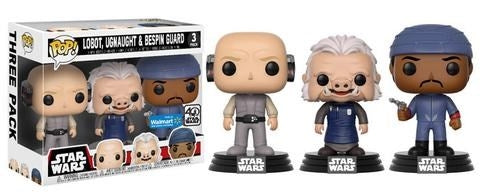 Image for Star Wars: Lobot, Ugnaught & Bespin Guard 3-pack (Walmart Exclusive) - Funko