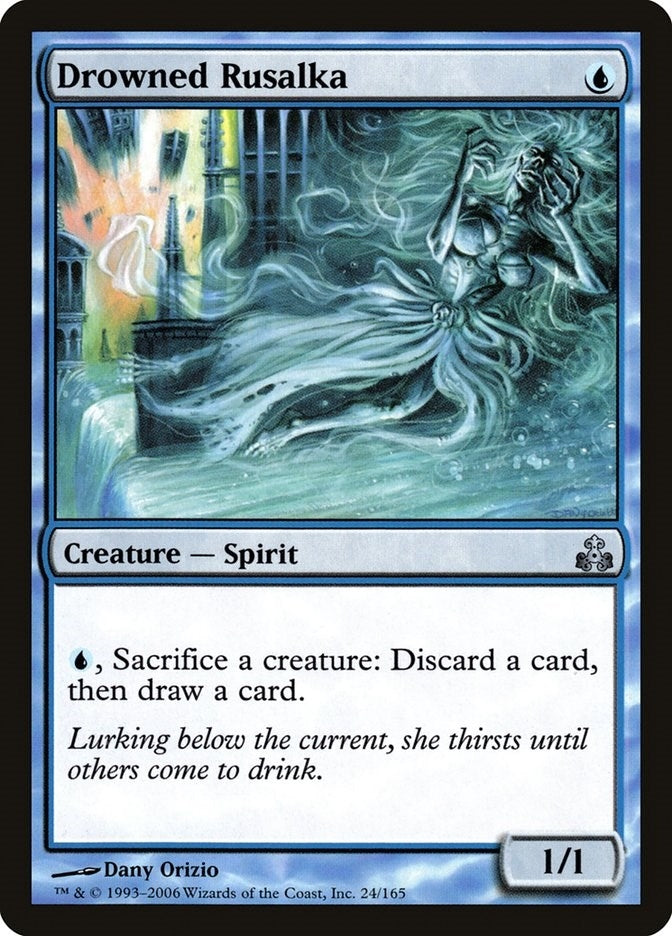 Image for Drowned Rusalka (24) (Guildpact) - Magic: The Gathering