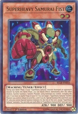 Image for Superheavy Samurai Fist (BLLR-EN010) (BLLR) - YuGiOh