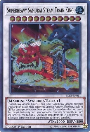 Image for Superheavy Samurai Steam Train King (BLLR-EN011) (BLLR) - YuGiOh