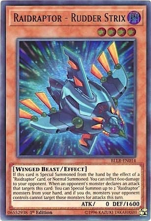 Image for Raidraptor - Rudder Strix (BLLR-EN014) (BLLR) - YuGiOh