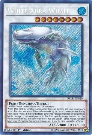 Image for White Aura Whale (BLLR-EN020) (BLLR) - YuGiOh