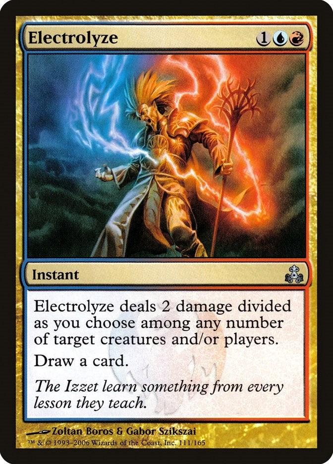 Image for Electrolyze (111) (Guildpact) - Magic: The Gathering