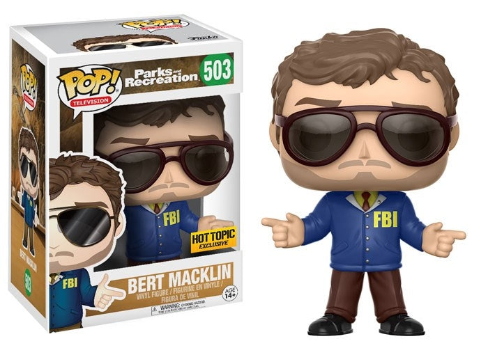 Image for Parks and Recreation: Bert Macklin (Hot Topic Exclusive) - Funko