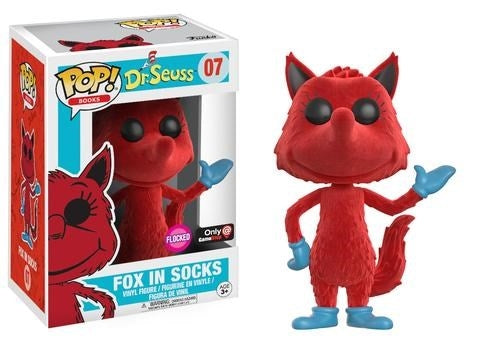 Image for Dr. Seuss: Fox In Socks (Flocked) (GameStop Exclusive) - Funko
