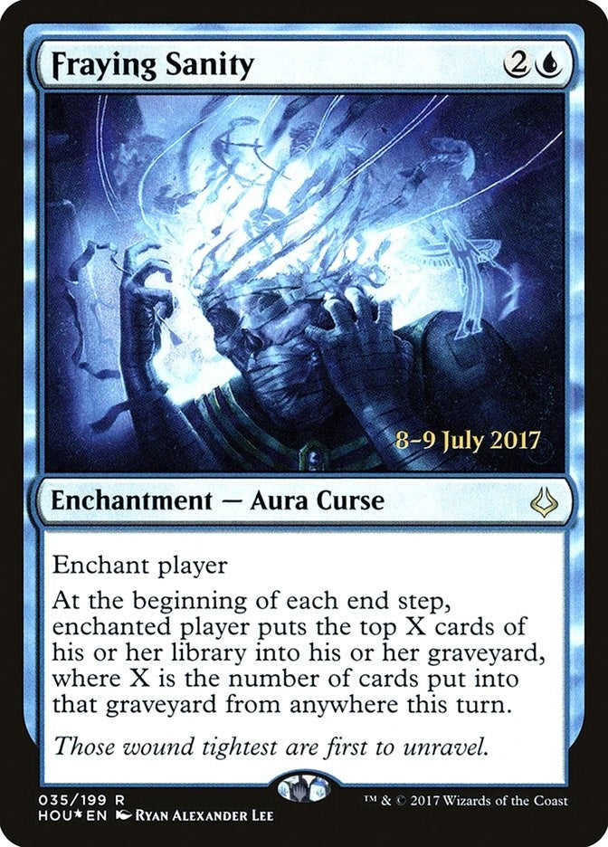 Image for Fraying Sanity (35) (Prerelease Cards) - Magic: The Gathering