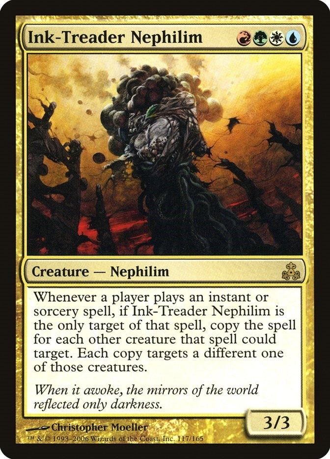 Image for Ink-Treader Nephilim (117) (Guildpact) - Magic: The Gathering