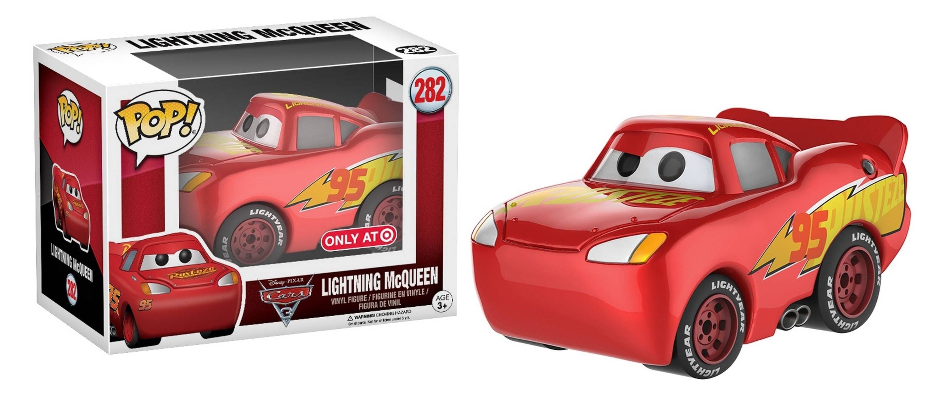 Image for Cars 3: Lightning McQueen (Chrome) (Target Exclusive) - Funko