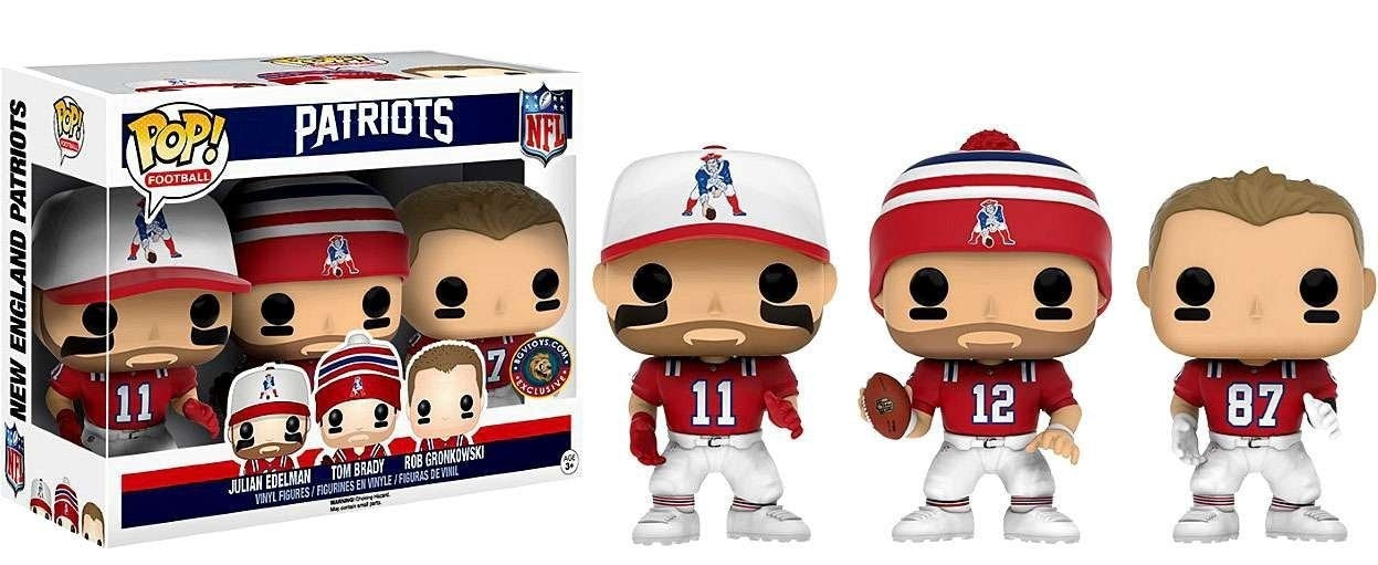 Image for Patriots 3-pack New England (BGV) - Funko