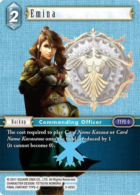 Image for Emina (3-025C) (Opus III) - Final Fantasy TCG