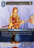 Image for Ephemeral Summoner (3-125C) (Opus III) - Final Fantasy TCG
