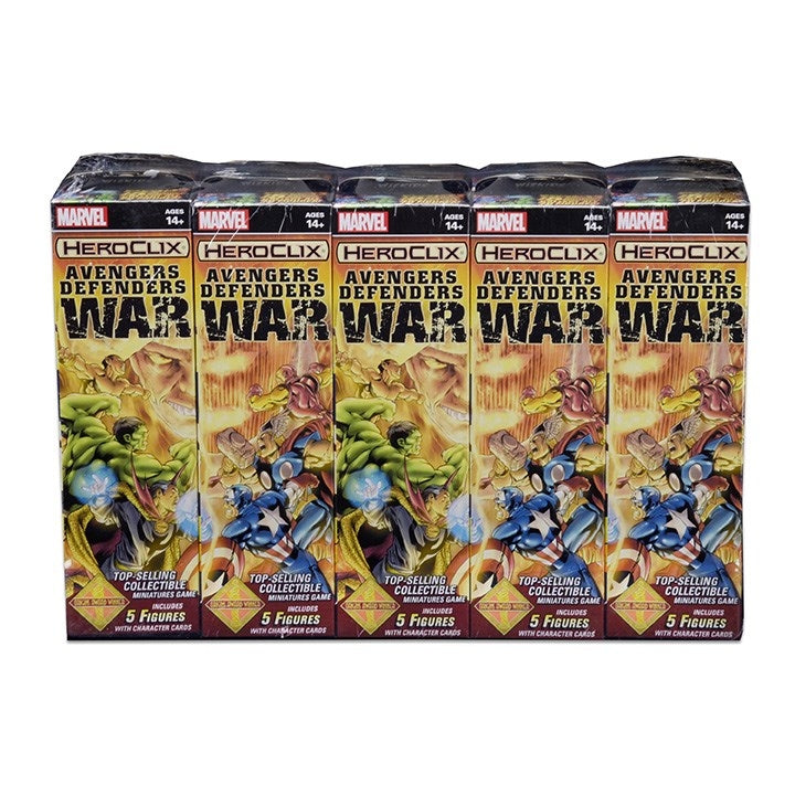 Image for Avengers/Defenders War Booster Brick - Heroclix
