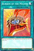 Image for Burden of the Mighty (YS17-EN029) (YS17) - YuGiOh