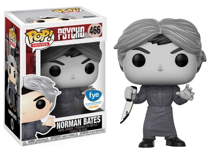 Image for Psycho: Norman Bates (Black and White) (FYE Exclusive) - Funko