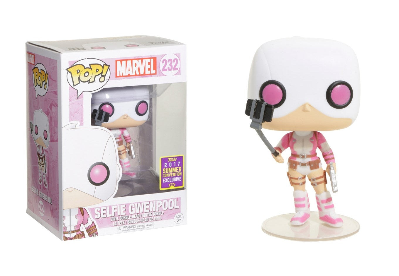 Image for Marvel: Gwenpool with Selfie Stick (Bobble-Head) (Limited Edition) (Hot Topic Exclusive) - Funko