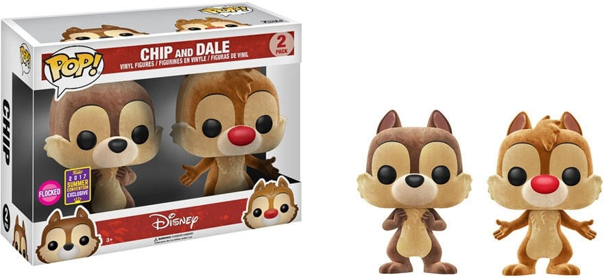 Image for Disney: Chip and Dale 2-pack (Flocked) (Limited Edition) (FYE Exclusive) - Funko