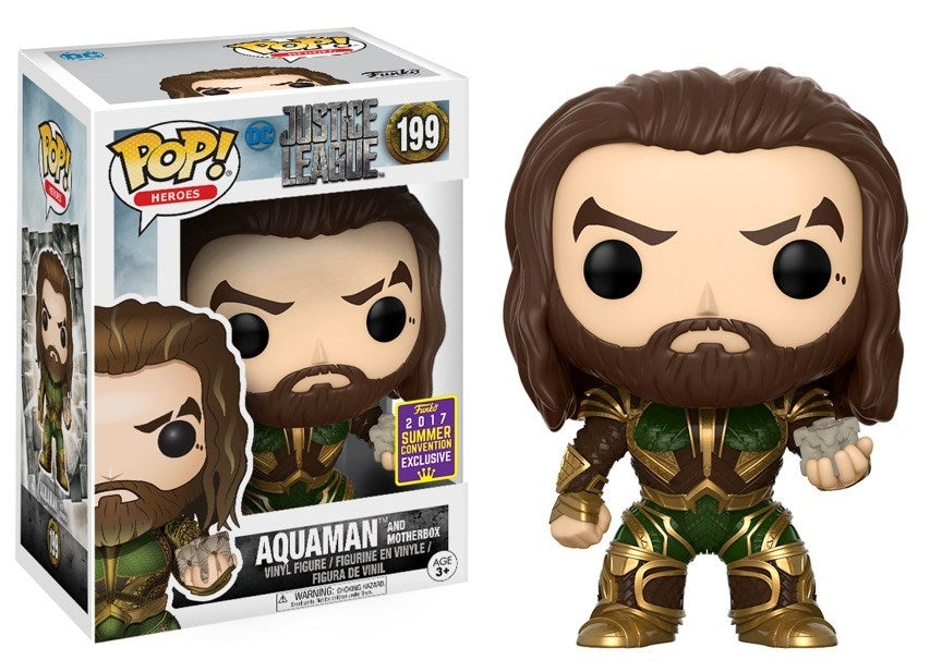 Image for Justice League (2017): Aquaman with Motherbox (Limited Edition) (Walmart Exclusive) - Funko
