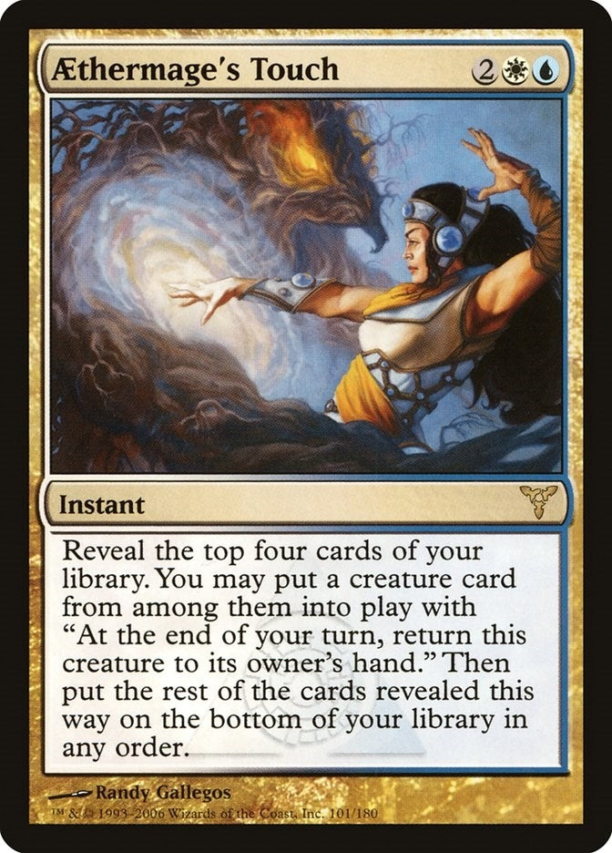 Image for Aethermage's Touch (101) (Dissension) - Magic: The Gathering