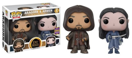 Image for Lord of the Rings: Aragon and Arwen 2-pack (Limited Edition) (Barnes & Noble Exclusive) - Funko