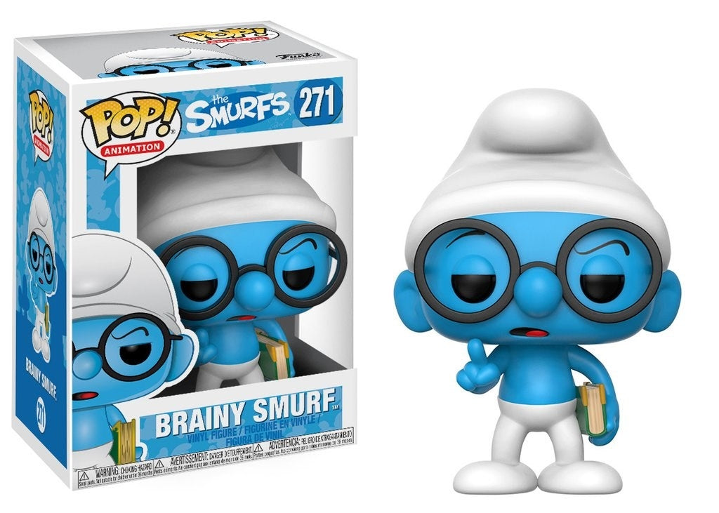 Image for The Smurfs: Brainy Smurf - Funko
