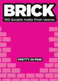 Image for BRICK - Pretty in Pink (100-Pack) - Card Sleeves