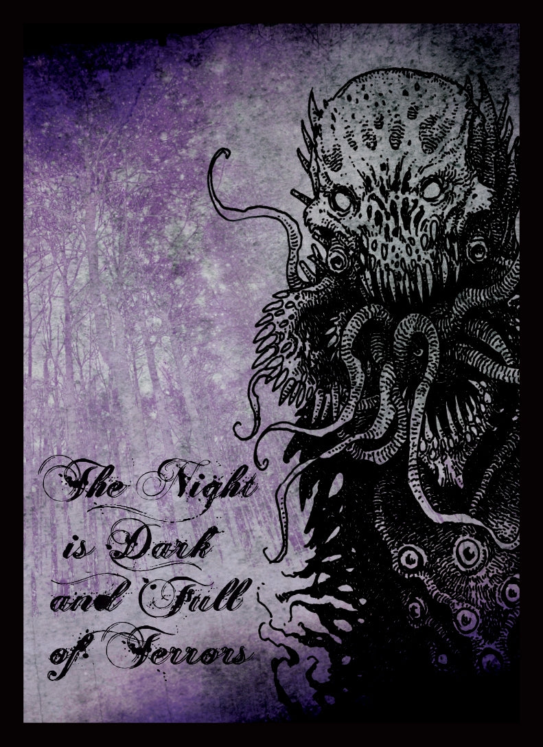 Image for Double Matte Art Sleeve - Night is Dark (50-Pack) - Card Sleeves